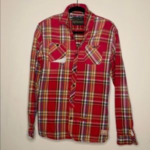 Vintage scotch and soda flannel